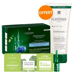 Routine Antichute Réactionnelle X12 René Furterer -Haircare Soldes Triphasic reactionnelle 12x5ml 98051.1686149803