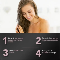 Masque Keratin Glow Essentiel Eugène Perma 150ml -Haircare Soldes keratin glow masque 40173.1684846544